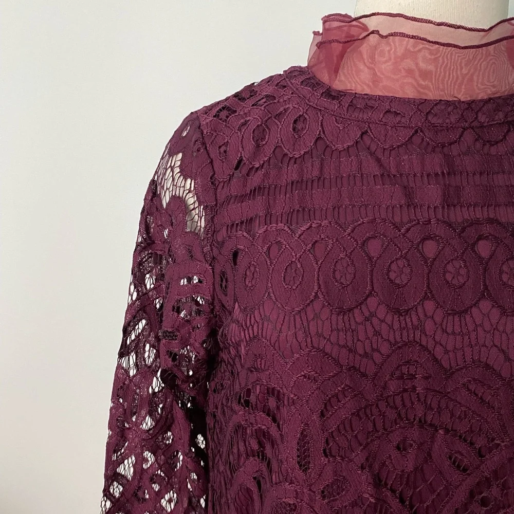 Lulus maroon dress - Picture 3 of 5